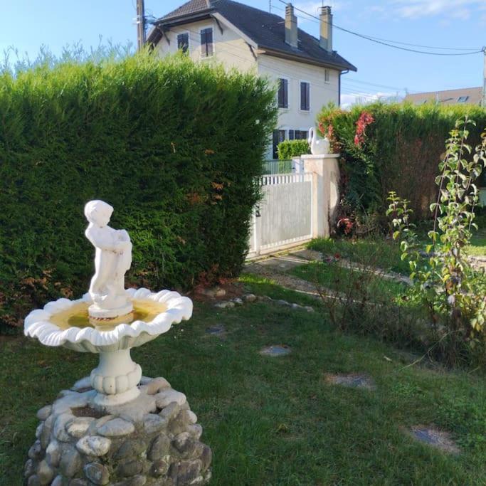 Appartement Verdoyant Au Bord Du Lac Leman Entre Evian Et Thonon Dans Une Villa Publier Dış mekan fotoğraf